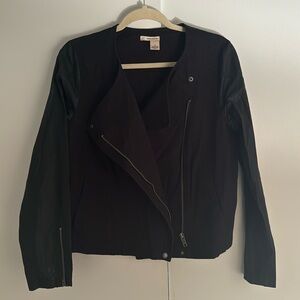 DKNY Black Cropped Jacket
